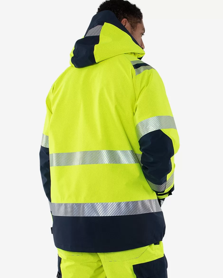 Fristads Flamestat High Vis GORE-TEX PYRAD® Shelljack Klasse 3 4095 GXE<Heren Jassen | Jacks